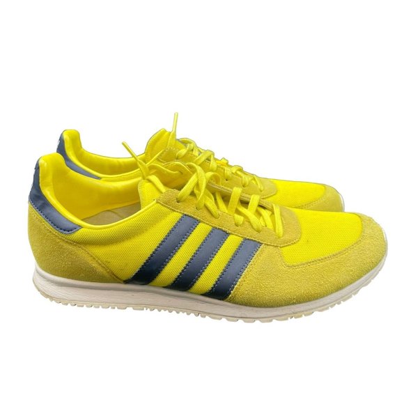 Adidas Adistar Racer Men's Running Shoes Mens 9.5 Yellow Blue Wolverines V22769 - Picture 5 of 7